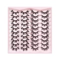 Pikkukuva 6 / 11: Tekoripset Irtoripset Cat-Eye Ripsienpidennykset Tekominkkiripset Luonnollisen näköiset Muhkeat Wispy-ripset, jotka näyttävät pidennyksiltä 9