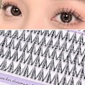 Miniatyrbilde 8 av 10: Manga Lashes Løsvipper FEM RADER FEM RADER Five rows