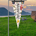 Miniatyrbild 10 av 10: Filtlägerflagga Vimpelflagga C