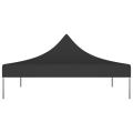 Miniatyrbillede 2 af 5: vidaXL Tag til partytelt 3x3 m sort 270 g/m² black