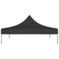 Pikkukuva 2 / 5: vidaXL Party-teltan katto 3x3 m musta 270 g/m² black