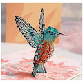 Pikkukuva 4 / 6: Syntymäpäiväkorttilahja vanhemmillesi, ystävillesi ja rakastajillesi, 3D-ponnahduskortti (Kolibri)