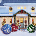 Miniatyrbild 2 av 5: Jul PVC-bollar Xmas Träddekorationer utomhusatmosfär No.3