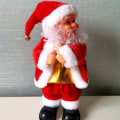 Miniatyrbild 4 av 10: Jultomtens elektriska docka Julfigurprydnader TYP 1