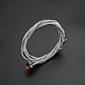 Miniatyrbillede 9 af 11: 4 strenge elektrisk basstreng, 0,4 mm-1,0 mm rustfrit stål elektrisk bas strengeinstrument bas DIY Reparation basdele 5
