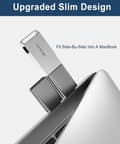 Pikkukuva 5 / 5: USB-C uros - USB 3.0 naar vrouwelijke adapter 3-pack, Thunderbolt 3 Type C