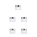 Miniatyrbild 3 av 5: 2/3/5 Multipurpose Matt Cosmetic Face Jar - Hållbar och silvery 50g,1 5PCS
