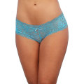 Miniatyrbild 1 av 5: Dammode Linrie, Stretch Lace Cheeky Hipster Trosa Turquoise M