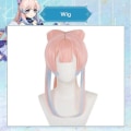 Miniatyrbild 5 av 5: Game Genshin Impact Sangonomiya Kokomi Cosplay Kostym Peruk Hår Halloween Party Kostymer Genshin Game Anime Cosplay Set Kvinna Skirt set XXL
