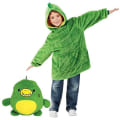 Miniatyrbild 4 av 7: Squishmallows Kramgo Hoodie Kudde Röd one size Blue Blå apa