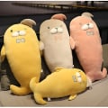 Miniatyrbilde 5 av 5: Chubby Blob Selpute, Chubby Blob, stoppet bomulls plysjdyr Søt hav, gaver til barn, gutter og jenter Gul (23,6 tommer)