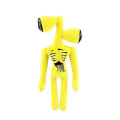 Miniatyrbilde 1 av 2: 40 cm sirenehode plysjleketøy hvit svart sirenehode fylt dukke skrekkfigurer yellow
