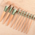 Miniatyrbilde 8 av 8: 10 stk Profesjonelt Sminkekostsett Foundation Rouge Kosmetisk green bag onesize