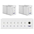 10-pack ersättningsdammsugarpåsar för M12 PRO+ för T30 Omni T30 PRO MAX dammsugarpåsar