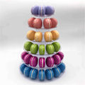 Miniatyrbild 5 av 5: 3/4/5/6 Tier Cake Stand Transparent Glas Display Brick Rack Dekorverktyg