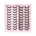 Pikkukuva 11 / 11: Tekoripset Irtoripset Cat-Eye Ripsienpidennykset Tekominkkiripset Luonnollisen näköiset Muhkeat Wispy-ripset, jotka näyttävät pidennyksiltä 13