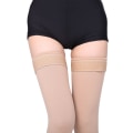 Miniatyrbillede 4 af 5: 1 par lårhøje kompressionsstrømper Herre Dame Kompressionsstrømper skin 2XL