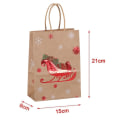 Miniatyrbilde 2 av 10: 5 stk julepapirpose gaveesker STYLE 5 STYLE 5 Style 5