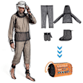 Miniatyrbild 2 av 4: ixada ightweight Summer Bug Wear Myggkostym Jacka Vantar Byxor Strumpor för män Kvinnor med L