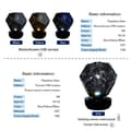 Miniatyrbild 2 av 5: LED Cosmic Light Celestial Galaxy Night Light Constellation Star Projector Space Lighting Room Planetary Night Light, Blue USB color