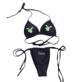 Pikkukuva 10 / 11: Seksikäs Bikini 2-osainen Naisten Uimapuku Korkea vyötärö Seksikäs Uimapuku Bikini Uima-asut Femme Biquini Uimapuku M
