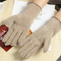 Miniatyrbillede 8 af 10: Hold varme Handsker Ridehandsker SORT black