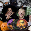 Pikkukuva 4 / 4: Halloween-setti 10 kpl pyöreitä paperilautasia