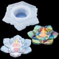 Lootus Tealight -hartsimuotti, silikonimuotit tealight-kynttilöille, F