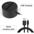 Miniatyrbillede 4 af 5: TweetyBird LED Natlampe USB Touch Sensor RGB Dekoration C