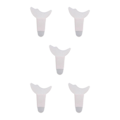 Miniatyrbild 3 av 5: 2/3/5 Multifunktion Eyeliner Stencils Silikon Mall Lazy Clear 6.9 x 5cm 5Set