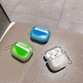 Miniatyrbild 5 av 11: Lysande Hörlursfodral för AirPods 4 Airpod Pro 3 2 Glimmar Hea green for airpods 4
