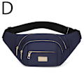 Miniatyrbild 10 av 11: Midjeväskor för Kvinnor Män Midjeväska Crossbody Väska Mode Resväska Pink One size