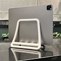 Miniatyrbild 10 av 11: Vertikalt Laptopställ - Hållare - Justerbar Notebook Saver Dock Black 1set