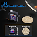 Miniatyrbild 2 av 11: Ultra Nano Sub Micro Servo 1.7g för RC Segelflygplan Bil Flygplan Drönare ` ι нр