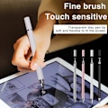 Miniatyrbild 9 av 11: Universell Skärmpenna för iPhone iPad Tablet Telefon Android T0X2 black one-size
