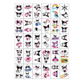 Miniatyrbild 6 av 11: Tatueringsdekal Cartoon Söt Katt Arm Ansikte Tillfällig Tatuering Dekal style 4 30pcs