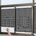 Miniatyrbild 3 av 11: Universal Rullgardin Sugpropp Solskydd Mörkläggningsgardin Bil Sovrum Fönster Kontor Solavskärmning Infällbara Gardiner 40*60cm 1set 2pcs