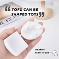Miniatyrbild 5 av 11: Tofu Kawaii Långsamt Stigande Simulering Långsam Återhämtning Kläm R0R4 C3F2 Leksak V0X5 M8R3