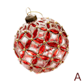Miniatyrbild 10 av 11: 1X Handblåsta Glas Ornament Bollar Glas Julgranskula Ornament A 1pcs