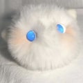Miniatyrbild 10 av 11: Söt katt Nyckelring Pompom Ball Bag Charm Nyckelring Hänge Present s,1 A ONE-SIZE