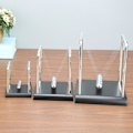 Miniatyrbild 6 av 11: Newtons vagga balansbollar, Newtonpendel med 5 bollar, Fysik 18cm 1pcs