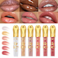 Miniatyrbild 3 av 11: USHAS Hot Matte Scepter Beauty Läppglans Guldglitter Långvarig #04 One size