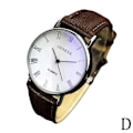 Miniatyrbild 9 av 11: Herrklockor Armbandsur Analog Kvarts Mode Present BÄST Svart 1 One-size