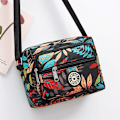Miniatyrbild 5 av 11: Reseväska med axelband Stor kapacitet Messenger Bag Japansk stil Blue One size