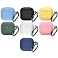 Miniatyrbild 4 av 11: för AirPods4 Skyddsfodral Enfärgat skyddsfodral i ett stycke Silikon från H0H3 green for airpods 4