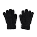 Miniatyrbild 1 av 11: 2x Mink Sammet Tjocka Handskar Fluffiga Päls Helfingerhandskar Vantar Varma Gl`AU. Black One size