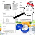 Miniatyrbilde 2 av 5: 2 pakker silikonisbitform, sjokoladeproduksjonsverktøy, isballform for drinker (blå)
