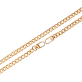 Miniatyrbild 4 av 11: 47\" Ersättningskedja för handväska, axelrem för Crossbody-väska Golden One size