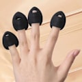 Miniatyrbild 9 av 11: Dubbelsidig Mini Finger Puderpuff Sminksvamp Puff Makeup T