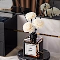 Miniatyrbild 9 av 11: Toalettdoft med torkade blommor DIY Rattan Stick Blomdoft Ar Qinghuan white tea 1set